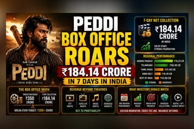Peddi Hits ₹184 Cr: Assessing the Box Office Business