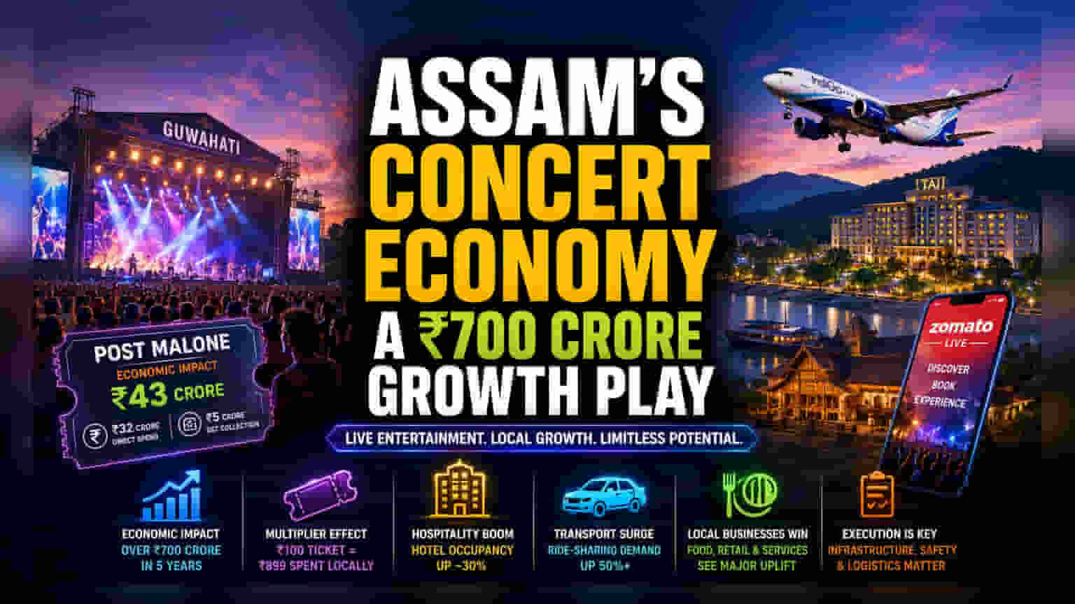 Assam’s ₹700 Crore Bet on the ‘Concert Economy’