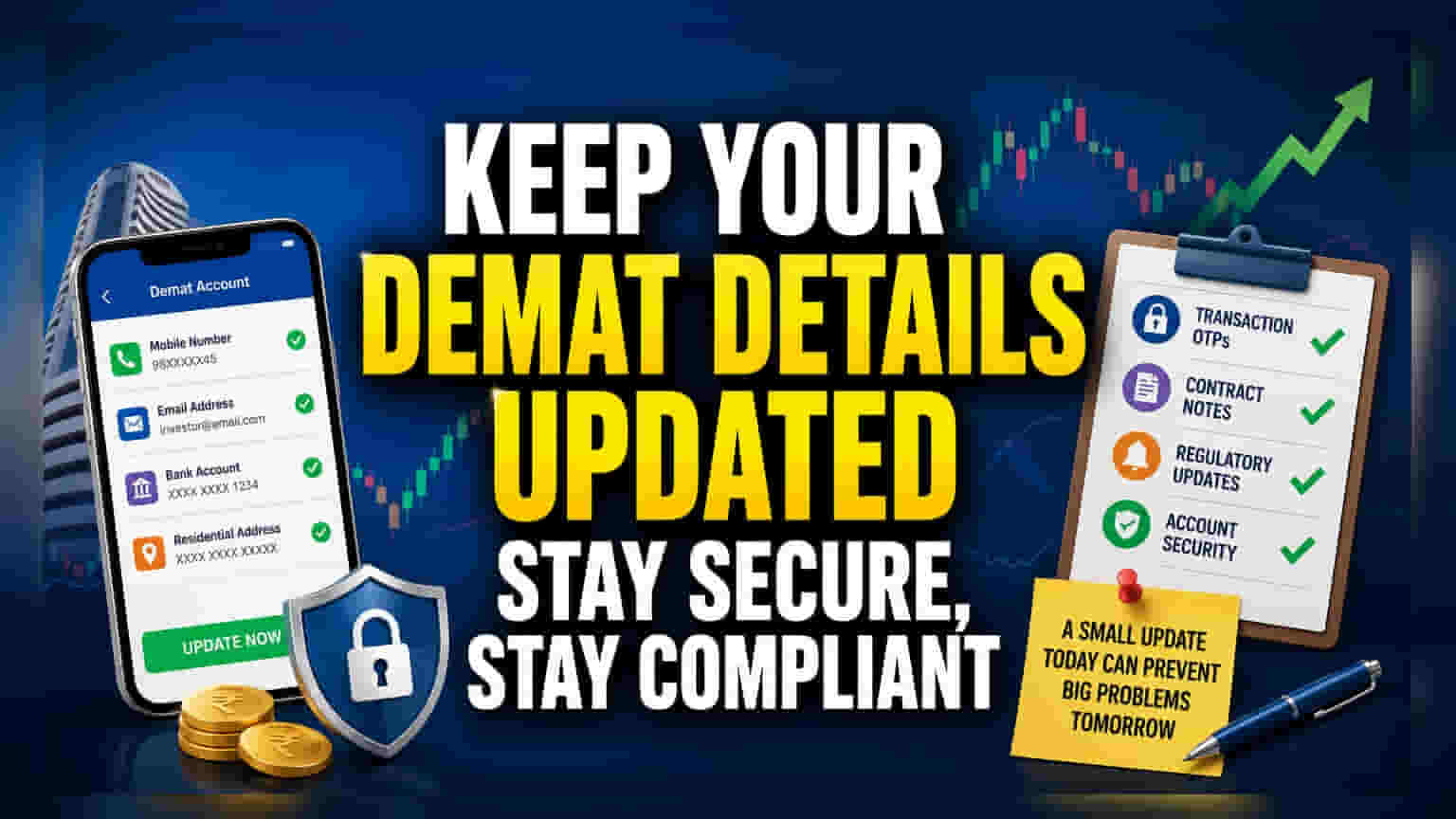 Demat Account KYC: संपर्क तपशील अपडेट करणे का महत्त्वाचे आहे?