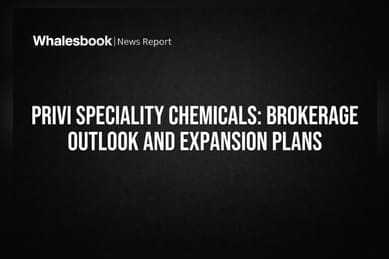 Privi Speciality Chemicals: Brokerage Outlook and Expansion Plans