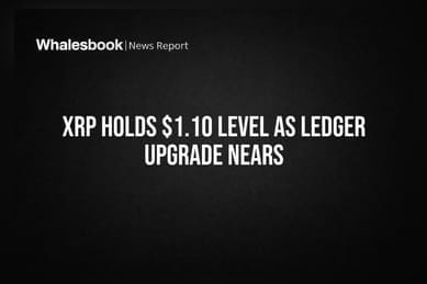 XRP Holds $1.10 Level as Ledger Upgrade Nears