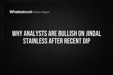 Why Analysts Are Bullish on Jindal Stainless After Recent Dip