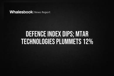 Defence Index Dips; MTAR Technologies Plummets 12%