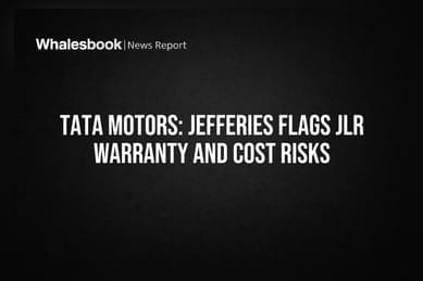 Tata Motors: Jefferies Flags JLR Warranty and Cost Risks
