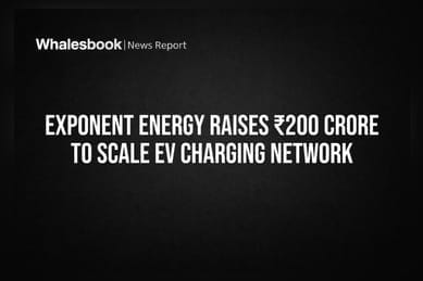 Exponent Energy Raises ₹200 Crore to Scale EV Charging Network