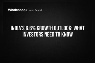 India's 6.6% Growth Outlook: What Investors Need to Know