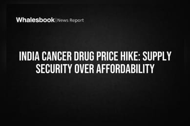 India Cancer Drug Price Hike: Supply Security Over Affordability