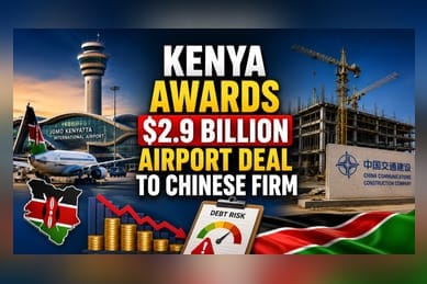 Kenya Awards $2.9B Airport Contract, Shifting Toward Beijing