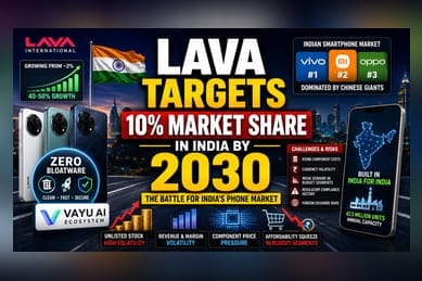 Lava International Targets 10% Market Share Amid Sector Squeeze