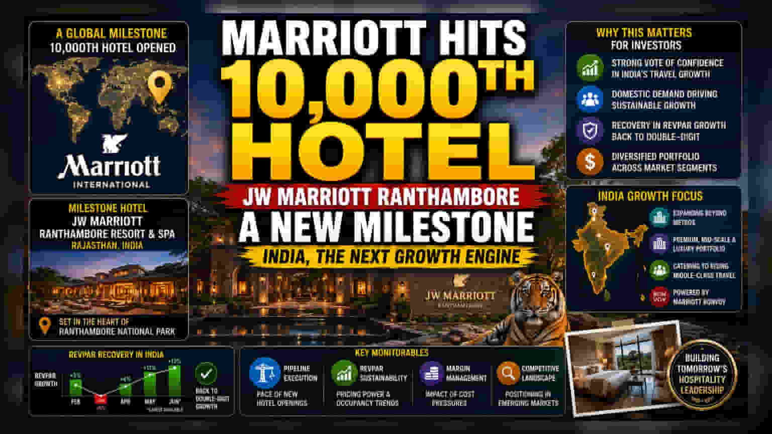 Marriott 10,000వ హోటల్ మైలురాయి: భారత్లో కొత్త ప్రారంభం!