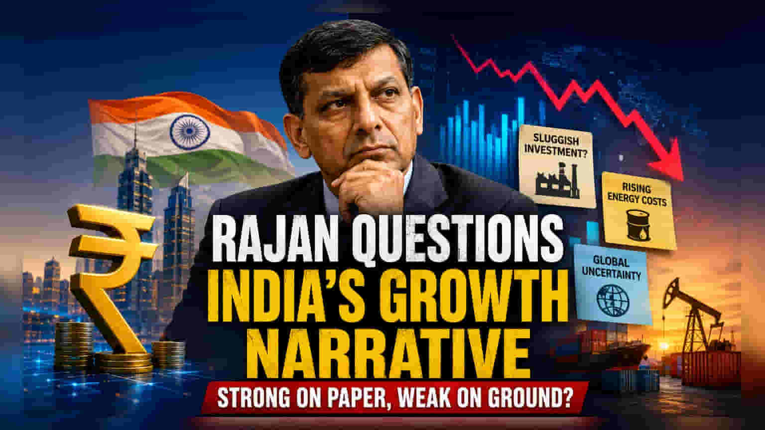 Raghuram Rajan यांचा भारताच्या विकास दरावर प्रश्नचिन्ह! गुंतवणूकदार का आहेत चिंतेत?