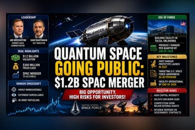 Quantum Space to Go Public in $1.2 Billion SPAC Deal