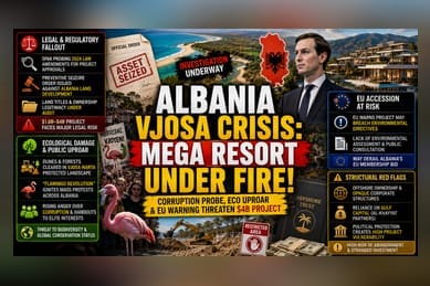 Kushner-Linked Resort Sparks Albania Corruption Investigation