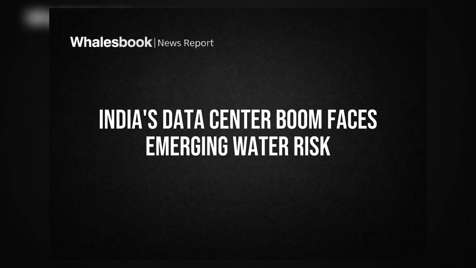 India Data Center Boom: પાણીના સંકટનું જોખમ! જાણો રોકાણકારો માટે શું છે મહત્વનું