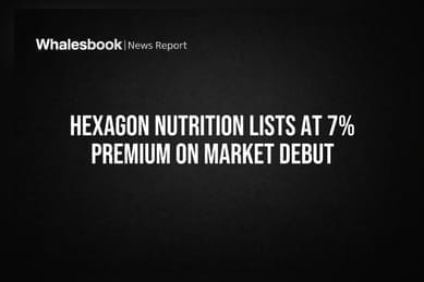 Hexagon Nutrition Lists at 7% Premium on Market Debut