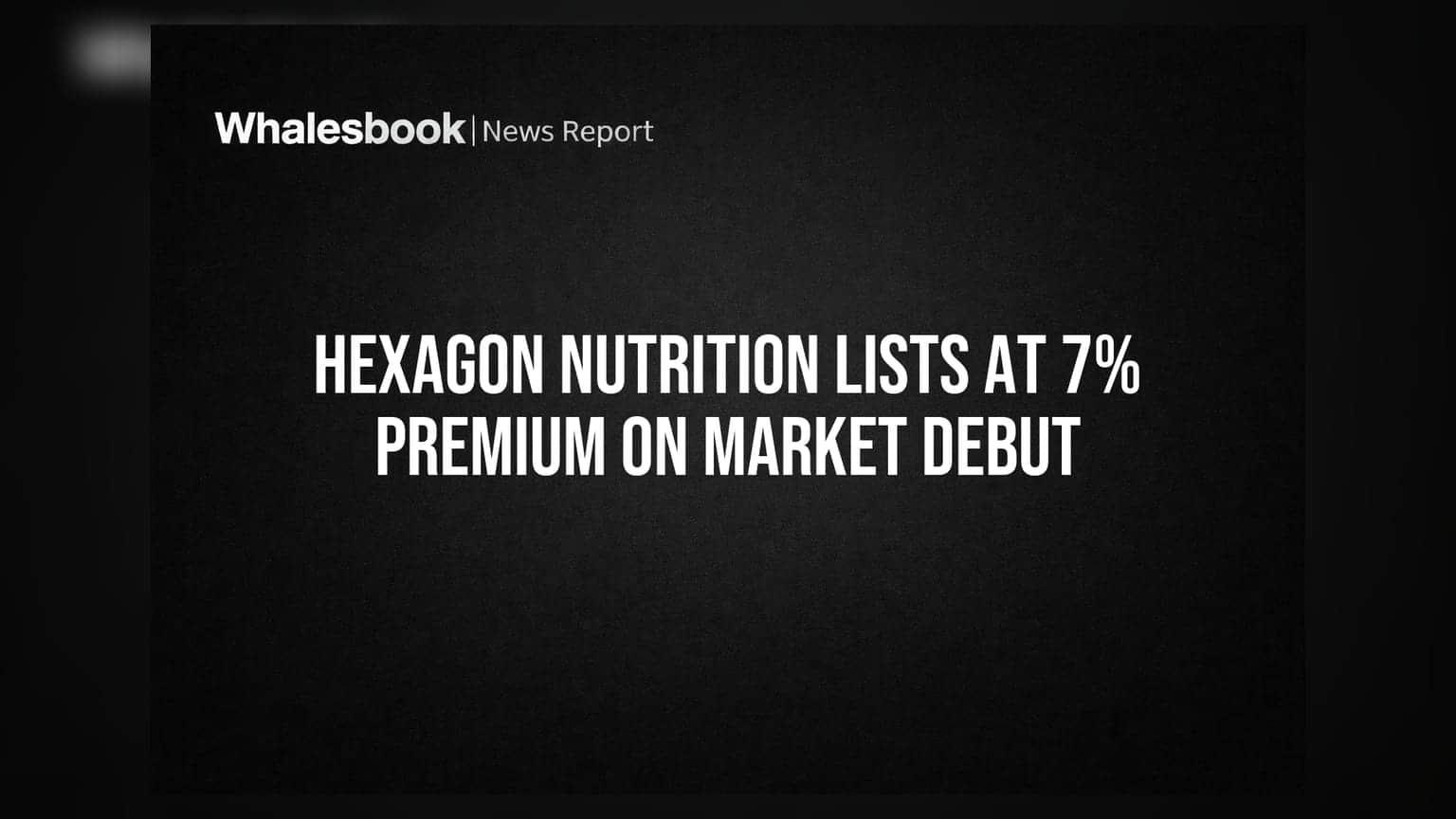 Hexagon Nutrition ஷேர் லிஸ்டிங்: முதல் நாளிலேயே **7%** லாபம்!