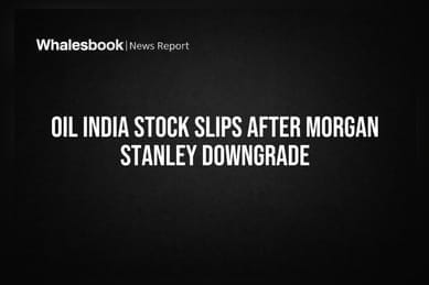 Oil India Stock Slips After Morgan Stanley Downgrade