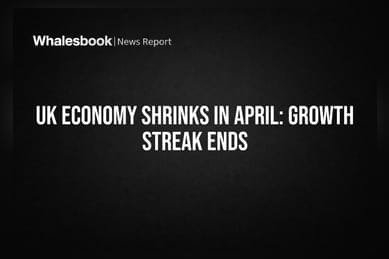 UK Economy Shrinks in April: Growth Streak Ends