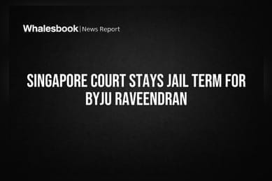 Singapore Court Stays Jail Term for Byju Raveendran