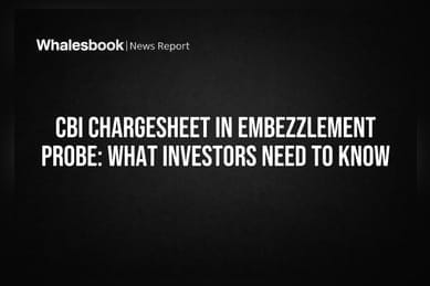 CBI Chargesheet in Embezzlement Probe: What Investors Need to Know