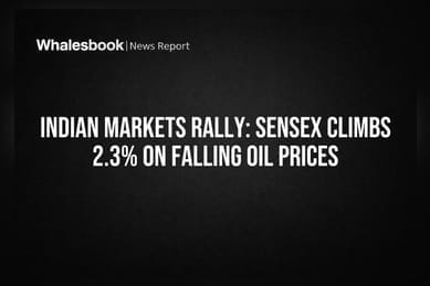 Indian Markets Rally: Sensex Climbs 2.3% on Falling Oil Prices