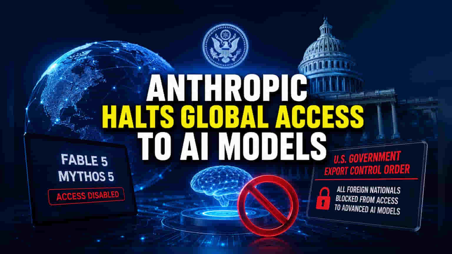Anthropic AI Models: અમેરિકાએ લગાવ્યો પ્રતિબંધ, દેશની સુરક્ષા માટે વિદેશીઓને એક્સેસ બંધ