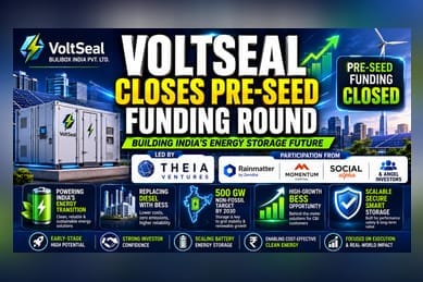 Energy Startup VoltSeal Raises Pre-Seed Funding