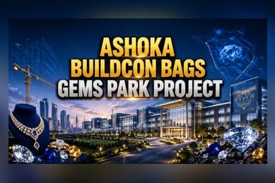 Ashoka Buildcon Wins Raipur Gems & Jewellery Park Project