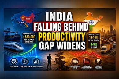 India's Productivity Gap With China: Key Investor Takeaways