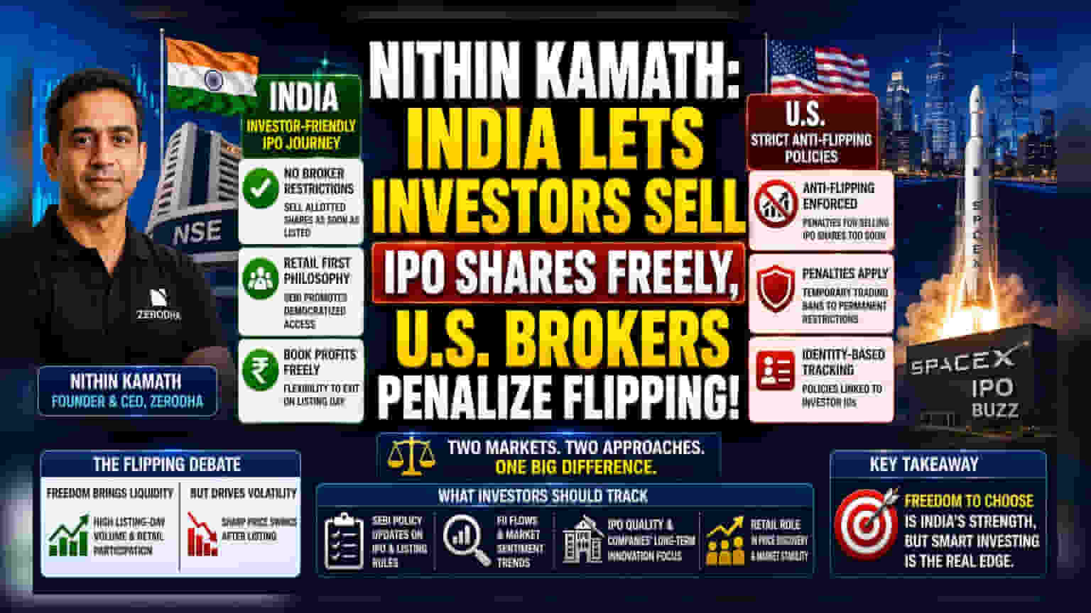 Zerodha CEO நிதின் காமத்: இந்திய IPO-க்களில் சில்லறை முதலீட்டாளர்களுக்கு ஒரு தனிச்சிறப்பு!