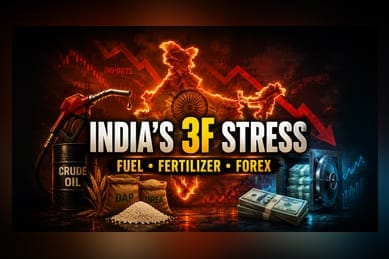 India's Economy Faces '3Fs' Strain Amid Global Tensions
