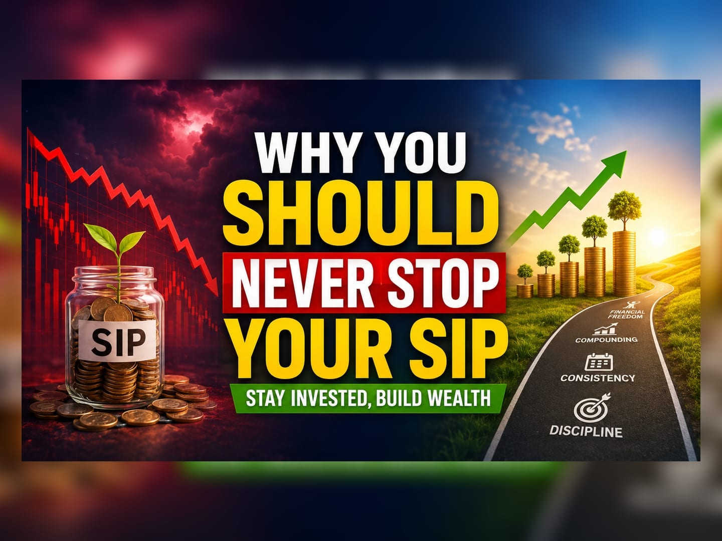 Market Corrections: Why Pausing Your SIP Can Be A Mistake