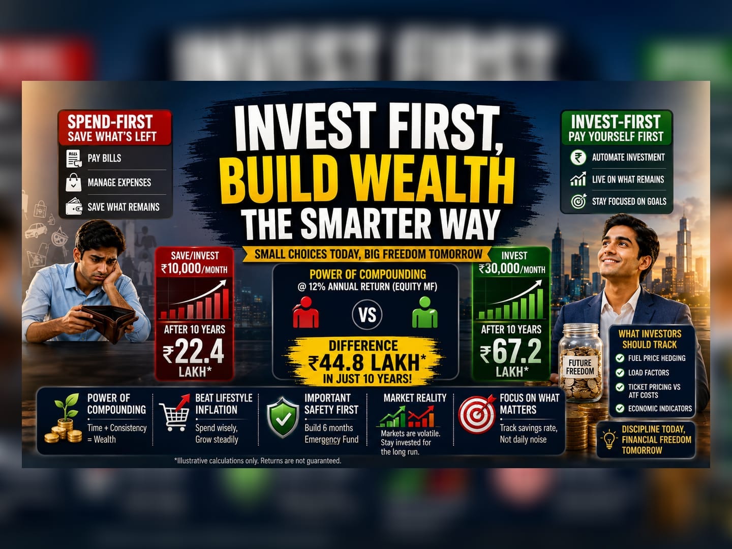 Wealth Planning: The Power of the 'Invest-First' Strategy
