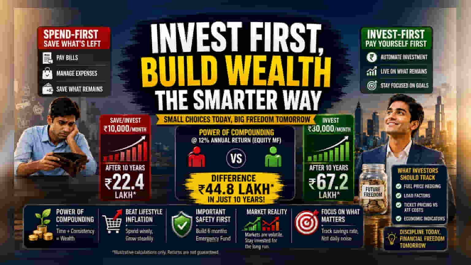 Wealth Planning: The Power of the 'Invest-First' Strategy