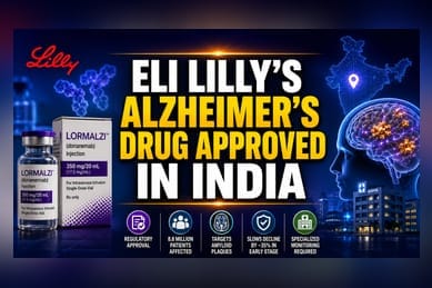 Eli Lilly’s Alzheimer’s Drug 'Lormalzi' Gets India Nod