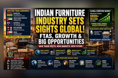 India’s Furniture Sector Targets Global Markets via FTAs