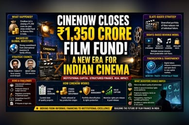 CineNow Targets ₹1,350 Crore for New Film Finance Fund