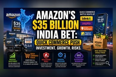 Amazon's $35 Billion India Bet: Growth vs. Competition