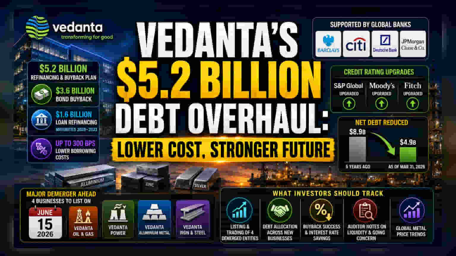 Vedanta Share Price: Vedanta Debt Plan: રોકાણકારો માટે શું જાણવું જરૂરી?