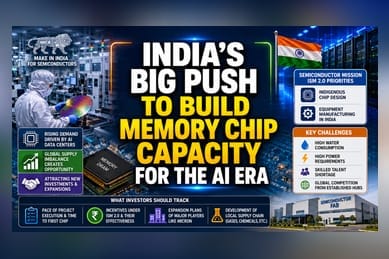 India Targets Memory Chip Growth: Key Investor Takeaways
