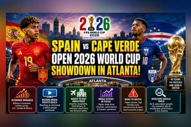 Spain’s World Cup Opener: A Business And Sporting Milestone