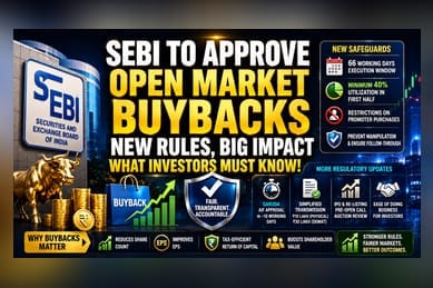 SEBI Set to Revive Open Market Buybacks With New Guardrails