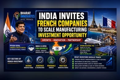 India Pitches Manufacturing Hub Status to French Investors