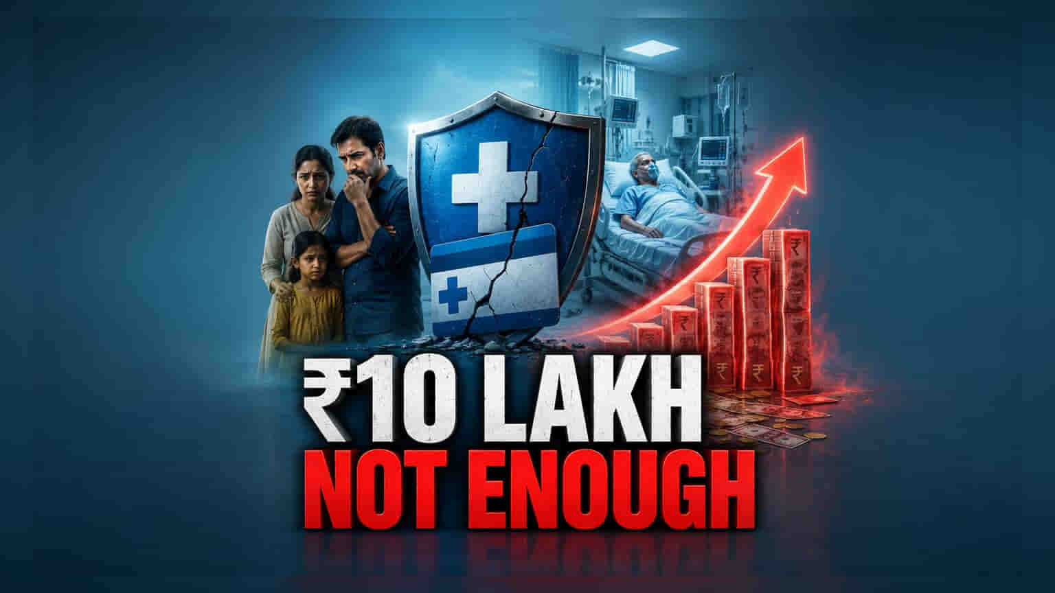 आरोग्य विमा: ₹10 लाखांचा कव्हर आता पुरेसा नाही? जाणून घ्या कारण