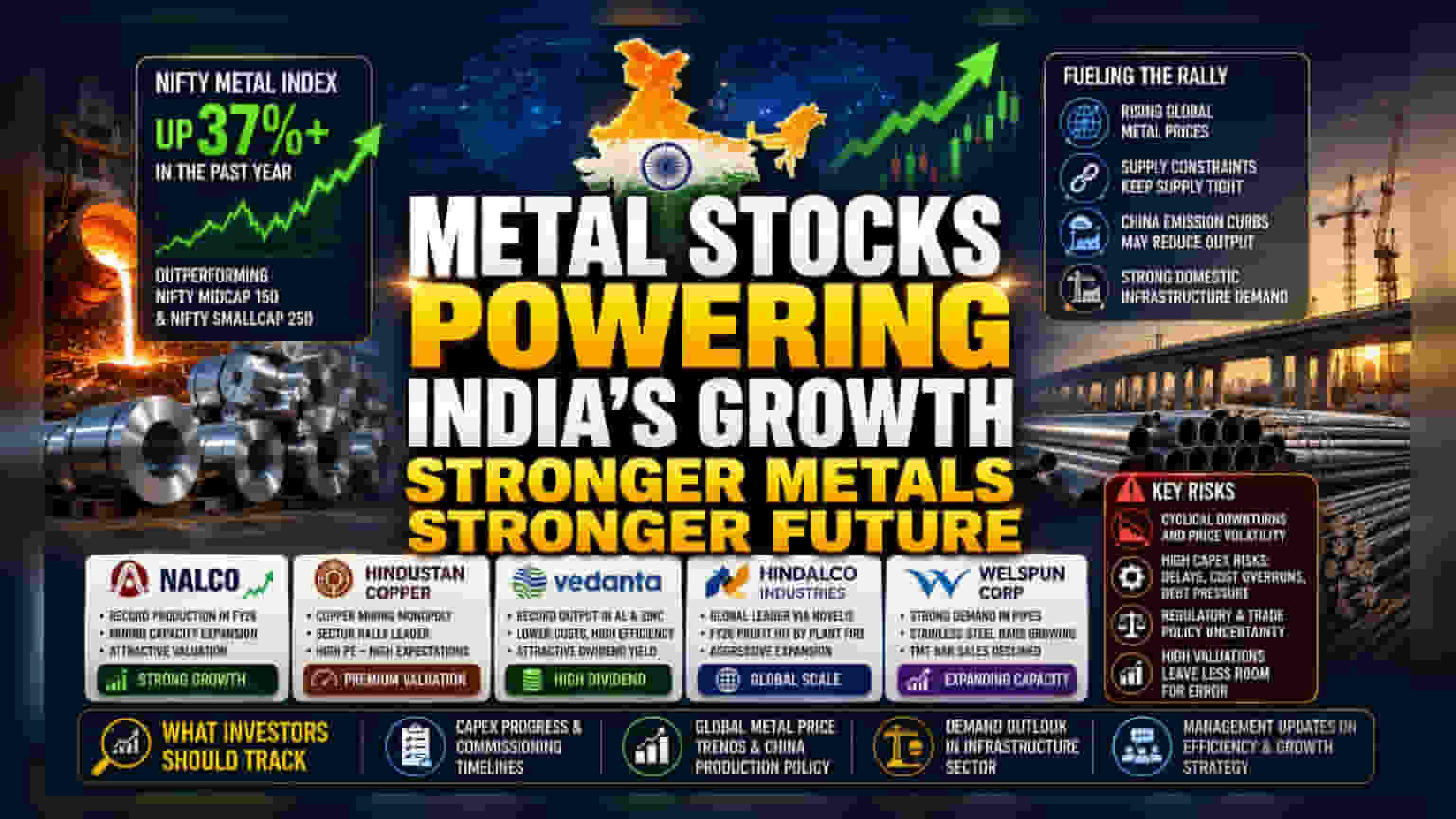 Metal Stocks Surge: इन शेयरों में तूफानी तेजी के पीछे क्या है राज? निवेशकों को किन बातों का रखना चाहिए ध्यान?