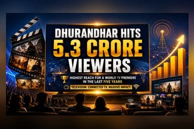 JioStar's Dhurandhar Sets Five-Year TV Viewing Record