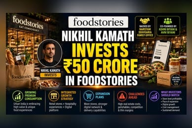 Nikhil Kamath Bets ₹50 Crore on Foodstories: Key Takeaways
