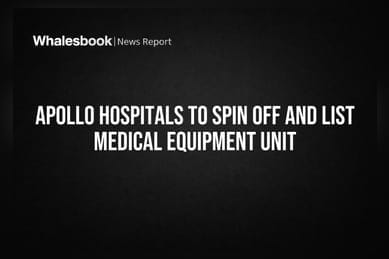 Apollo Hospitals to Spin Off and List Medical Equipment Unit