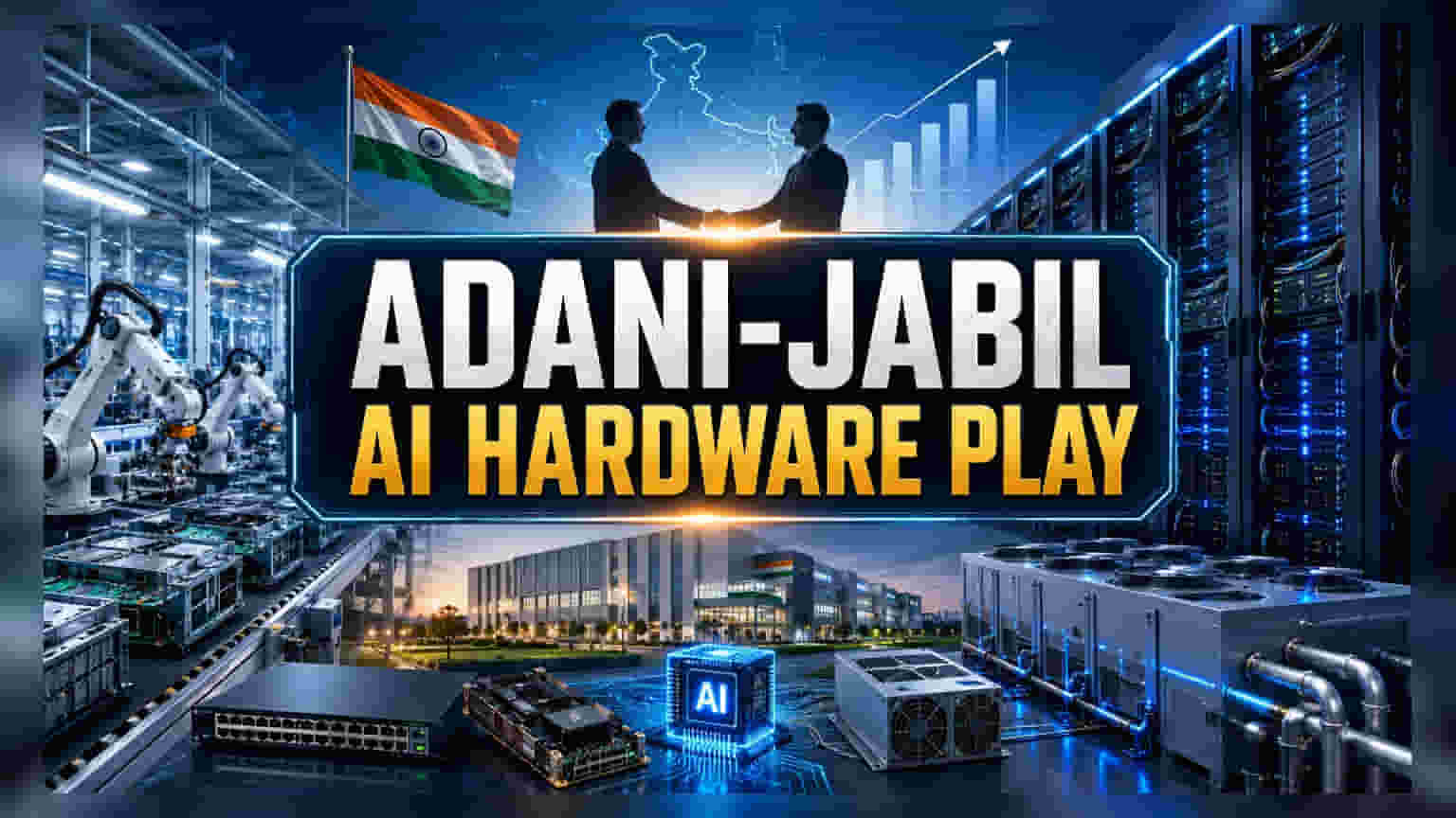 Adani Enterprises आणि Jabil एकत्र; AI हार्डवेअर निर्मितीसाठी मोठी भागीदारी