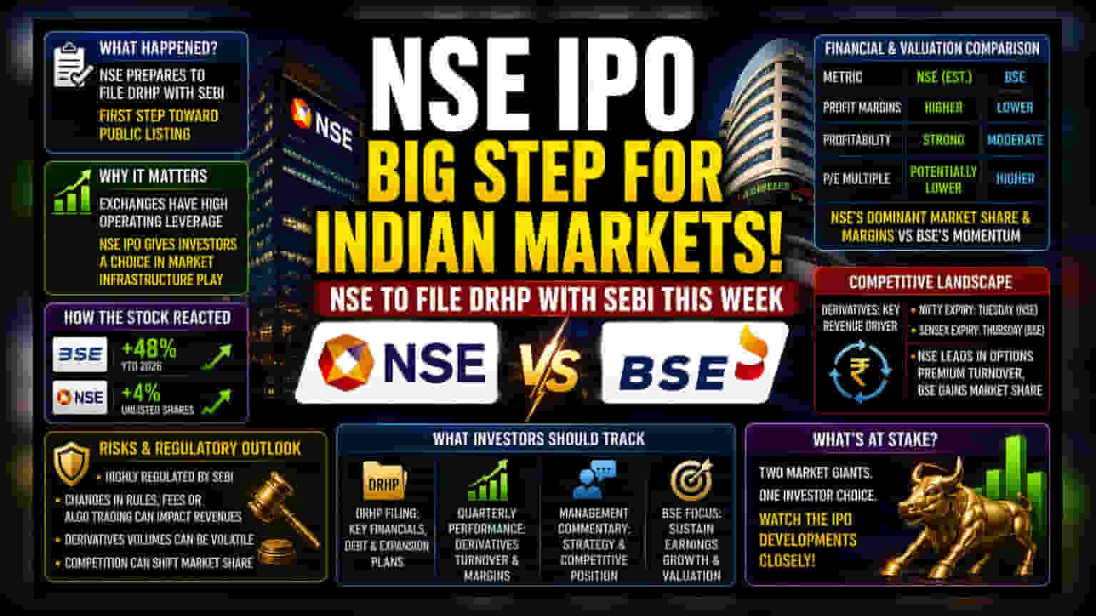 NSE Eyes IPO: The Battle of India’s Bourses